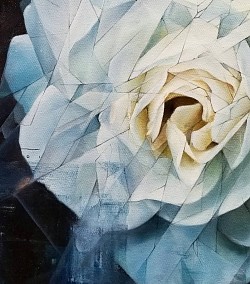 Technique mixte sur papier fibres de bambou format A4- Série 
